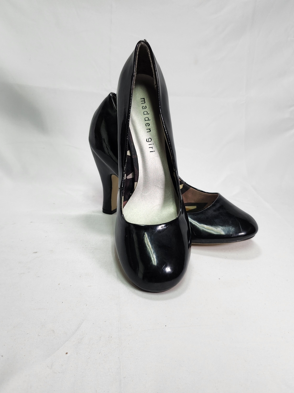 Madden Girl Black Patent High Heel Pumps